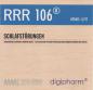 Mobile Preview: RRR 106 Schlafstörungen Medizinische Resonanz Therapie Musik CD Peter Hübner - Neu