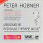 Preview: RRR 921 Peter Hübner Musik nach den Gesetzen der Natur CD Medizinische Resonanz Therapie - Digipharm