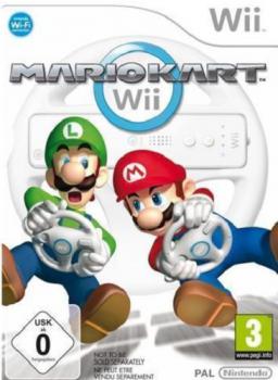 Mario Kart - Nintendo Wii + Lenkrad