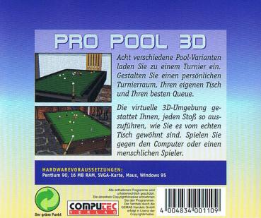Pro Pool 3D / Rings of Medusa Gold / Meridian 59 ( CD-ROM ) 3 Spiele Windows PC Game