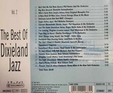 The Best of Dixieland Jazz Vol.2 CD ( 20 Track ) 2003