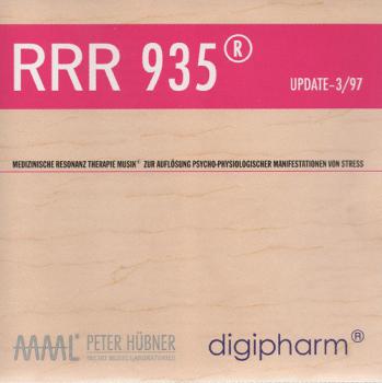 RRR 935 Peter Hübner CD Medizinische Resonanz Therapie - Digipharm Update 3/97