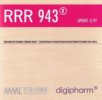 RRR 943 Peter Hübner Musik nach den Gesetzen der Natur CD Medizinische Resonanz Therapie - Digipharm