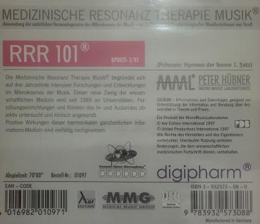 RRR 101 - Lebenskraft Peter Hübner CD - Digipharm - Neu