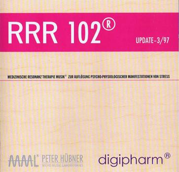 RRR 102 Peter Hübner Musik nach den Gesetzen der Natur CD - Resonanz Therapie