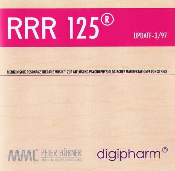 RRR 125 Peter Hübner CD Medizinische Resonanz Therapie Musik digipharm