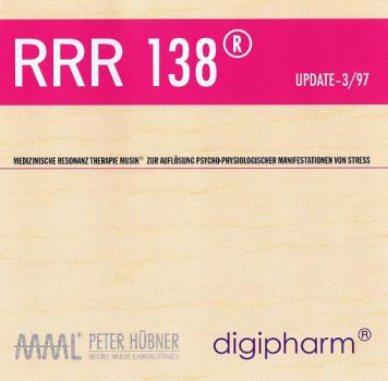 RRR 138 - Peter Hübner CD Medizinische Resonanz Therapie - Digipharm