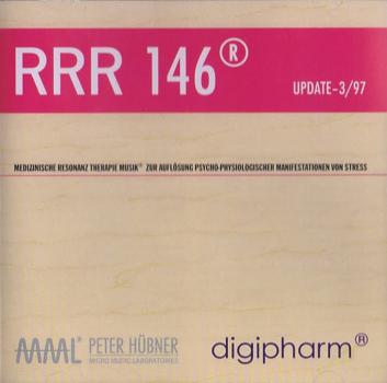 RRR 146 Peter Hübner CD Medizinische Resonanz Therapie Musik nach den Gesetzen der Natur