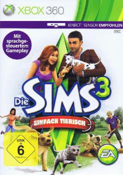 Die Sims 3 Einfach Tierisch XBOX 360 Spiel