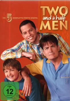 Two and a half Men - Die komplette fünfte Staffel ( Season 5 ) DVD Charlie Sheen