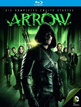 Arrow - Staffel 2 ( Blu-ray) Stephen Amell, Emily Bett Rickards (4 Discs)