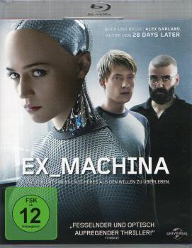 EX Machina Blu-ray mit Domhnall Gleeson und Oscar Isaac