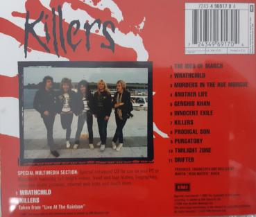 Iron Maiden - Killers CD ( 11 Track ) 1998