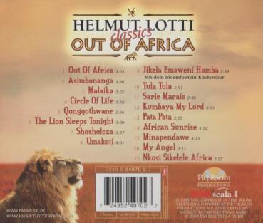 Helmut Lotti classics - Out of Africa CD ( 17 Track )