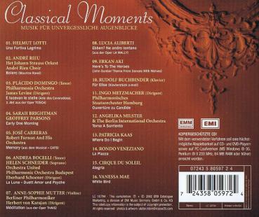 Classical Moments Musik für unvergessliche Augenblicke CD