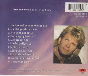 ZAUBERLAND - Matthias Reim ( 11 Track ) CD