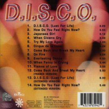 Fancy - D.I.S.C.O. CD ( 14 Track )