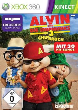 Alvin und Die Chipmunks 3 - Chip Bruch XBOX 360 ( Kinect erforderlich )