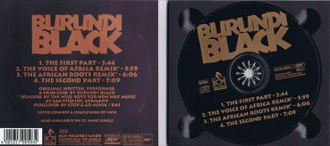 Burundi Black CD ( 4 Track )  in Leoparden-Fell Cover