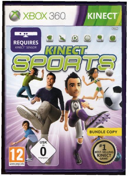 Kinect Sports XBOX 360 Boxen Bowling Tischtennis Fussball Athletik & Volleyball - Sport Game - ( Bundle )