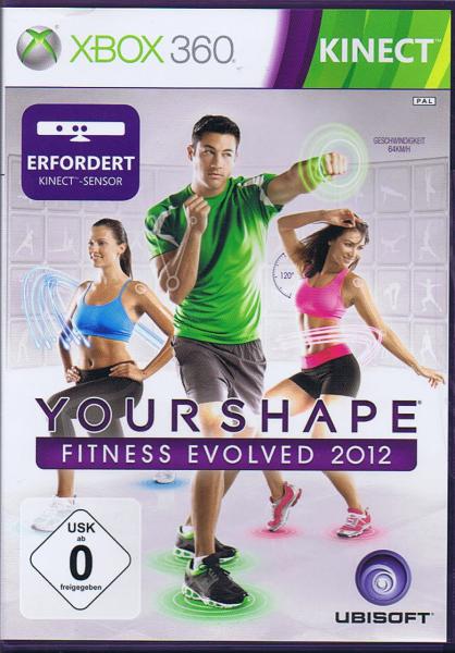 Kinect Your Shape Fitness Evolved 2012 Fitness Game - XBOX 360