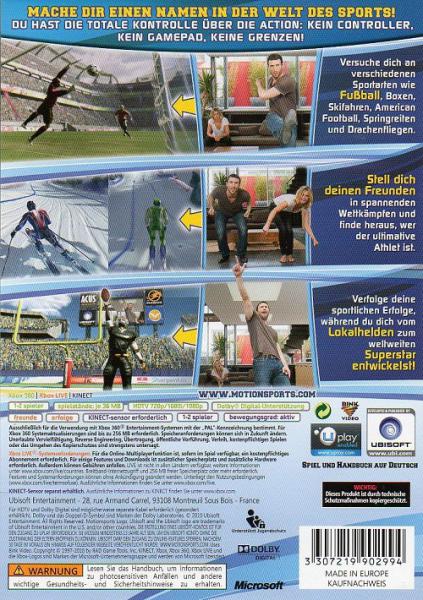 MotionSports Play for Real XBOX 360 ( Kinect erforderlich )