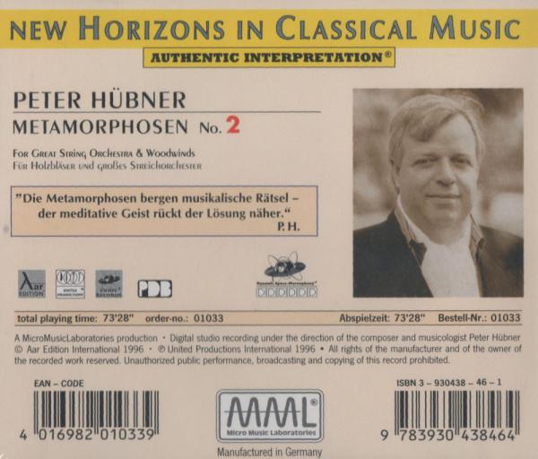RRR 107 - Peter Hübner CD Metamorphosen No.2