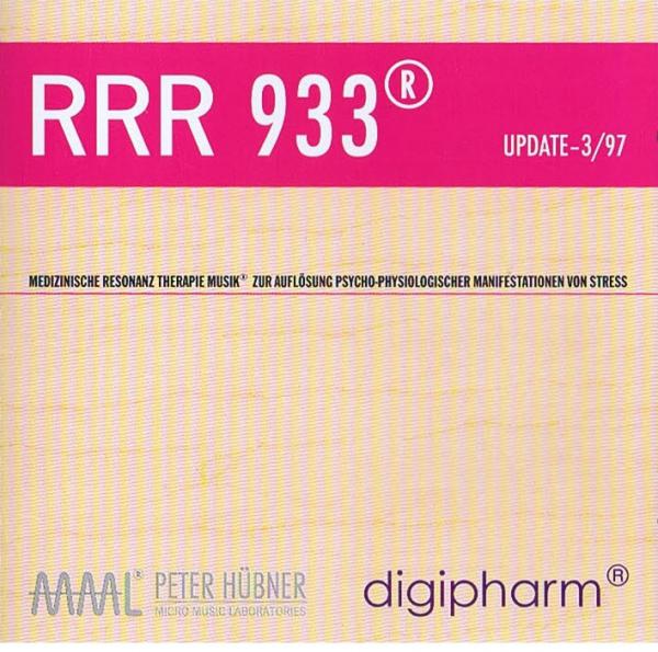 RRR 933 Musik nach den Gesetzen der Natur Peter Hübner CD Medizinische Resonanz Therapie - Digipharm