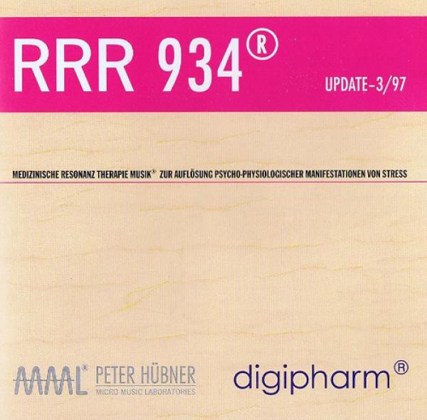 RRR 934 - Peter Hübner CD Medizinische Resonanz Therapie