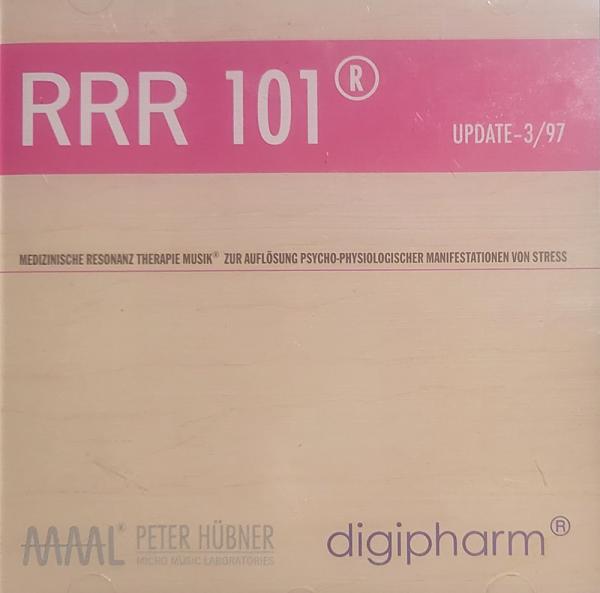 RRR 101 - Lebenskraft Peter Hübner CD - Digipharm - Neu