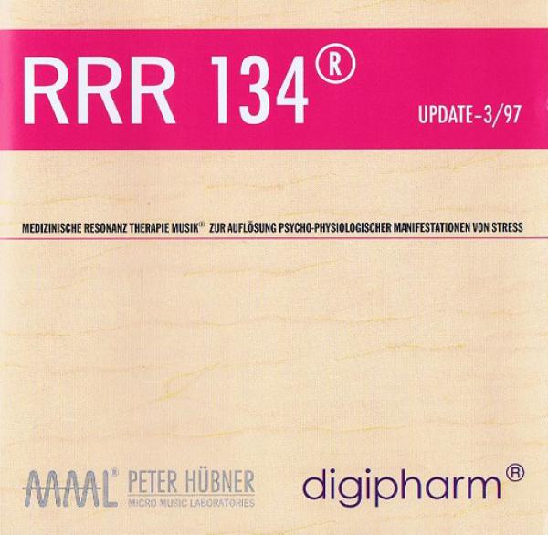 RRR 134 Peter Hübner CD Medizinische Resonanz Therapie Musik digipharm