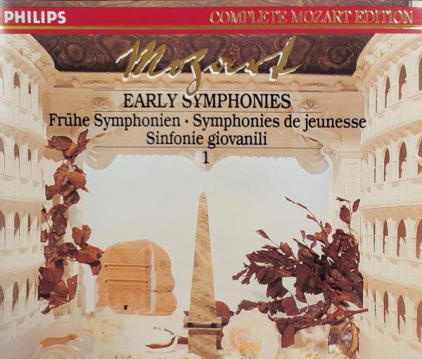 Complete Mozart Edition - Early Symphonies 1 (3 CDs Box Set) 1990 Philips 422 601-2