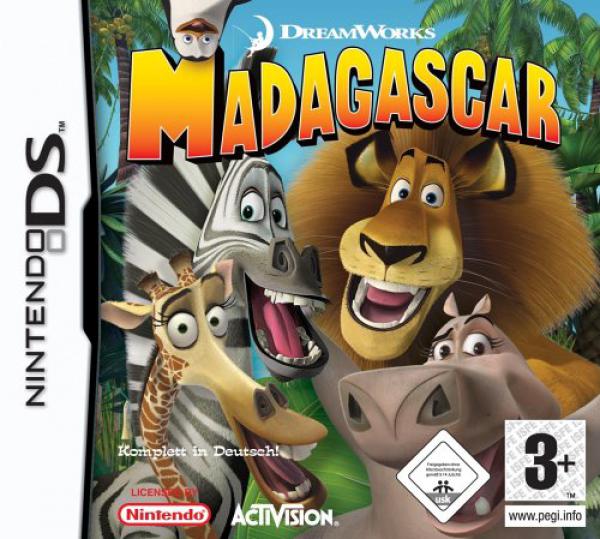 DreamWorks Madagascar - Nintendo DS Spiel