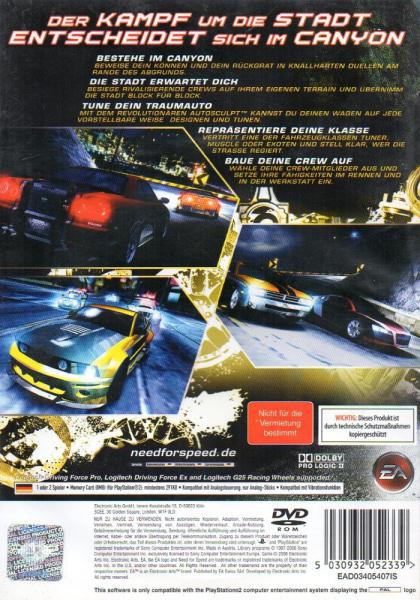Need for Speed: Carbon ( PS2 ) Sony PlayStation 2