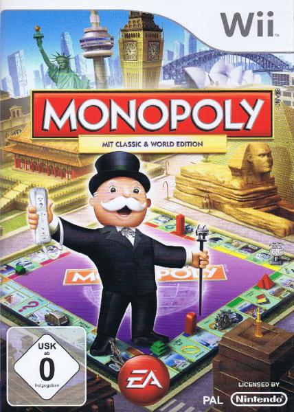 Monopoly Classic & Worldwide Edition Nintendo Wii Game