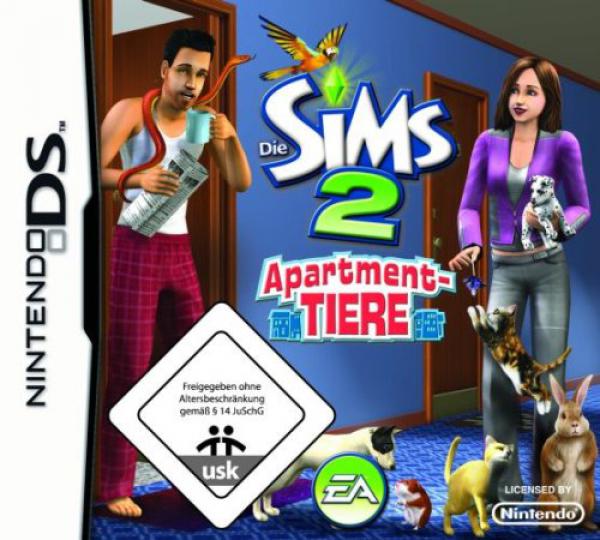Die Sims 2 - Apartment-Tiere - Nintendo DS Spiel