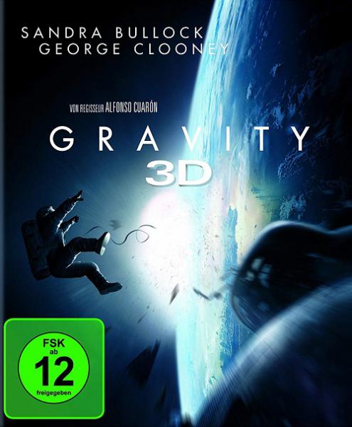 Gravity - 3D + 2D Blu-ray mit Sandra Bullock, George Clooney
