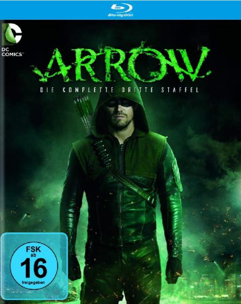 Arrow - Staffel 3 ( Blu-ray) Stephen Amell, Emily Bett Rickards (4 Discs)