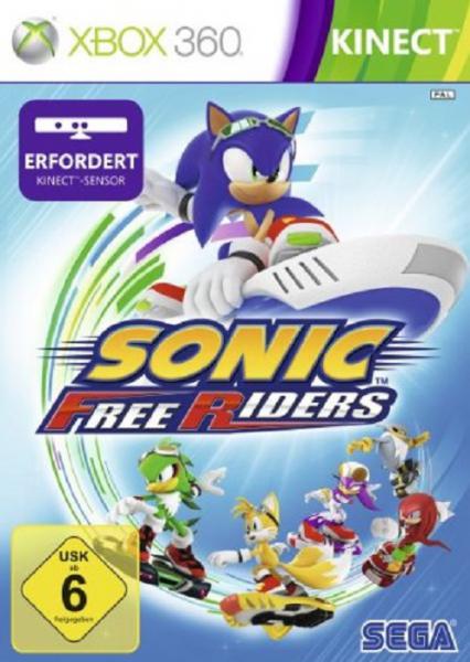 Sonic Free Riders (Kinect erforderlich) Xbox 360 Active Sport Spiel