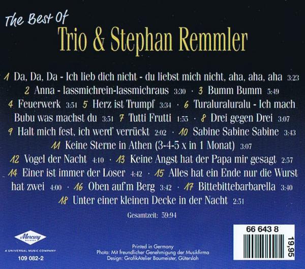 Golden Stars The Best of - Trio & Stephan Remmler CD Mercury Records