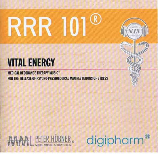 RRR 101 Vital Energy - Peter Hübner CD Medical Resonance Therapy Music