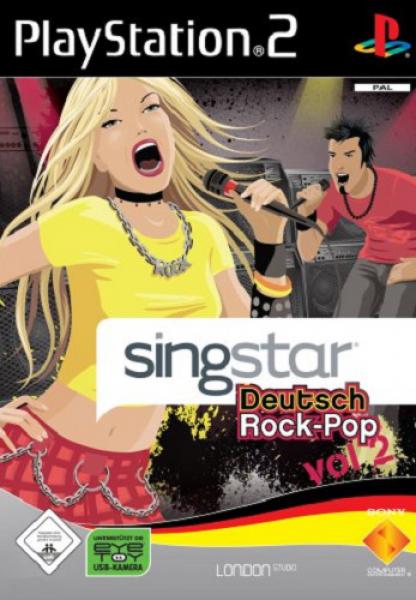 SingStar Deutsch Rock-Pop Vol. 2 ( PS2 ) Sony PlayStation 2