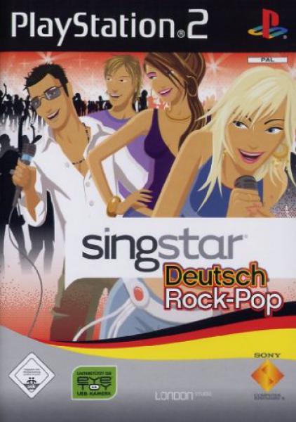 SingStar Deutsch Rock-Pop ( PS2 ) Sony PlayStation 2