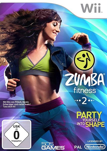 Zumba Fitness 2 Tanz Dich in Form (inkl. Fitness-Gürtel) Nintendo Wii Game