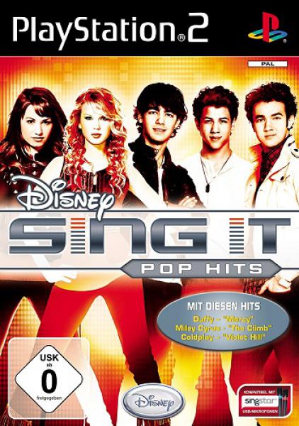 Disney Sing It - Pop Hits ( PS2 ) Sony PlayStation 2
