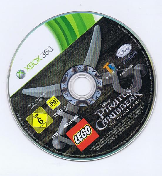 LEGO Pirates of the Caribbean XBOX 360 (nur Disc)