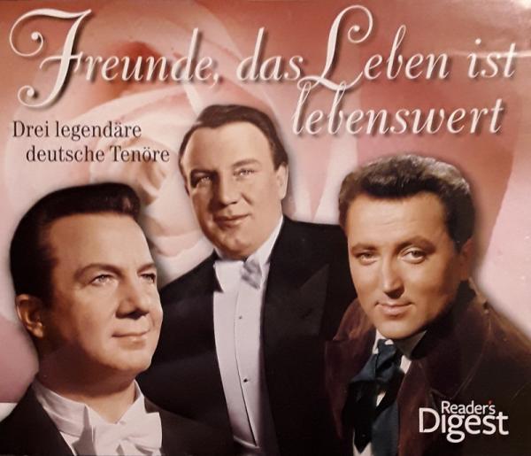 Drei legendäre deutsche Tenöre - Freunde das Leben ist lebenswert (5CD Box) Set CD Readers Digest