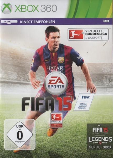 FIFA 15 Kinect Game - XBOX 360