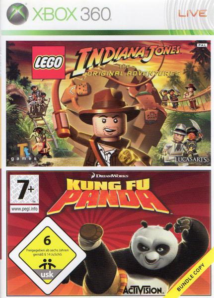 Kung Fu Panda + Lego Indiana Jones XBOX 360 Spiel